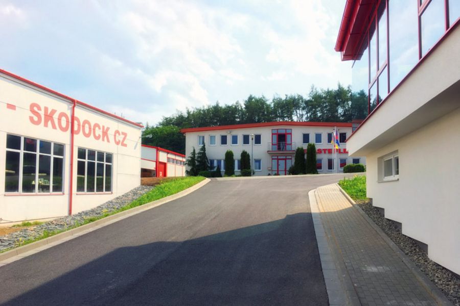 Die tschechische Betriebsstätte der SKODOCK Gruppe in Lysice