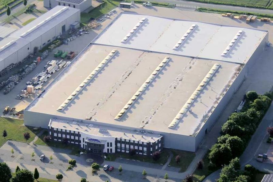 KMH-KAMMANN METALLBAU Firmensitz Luftbild