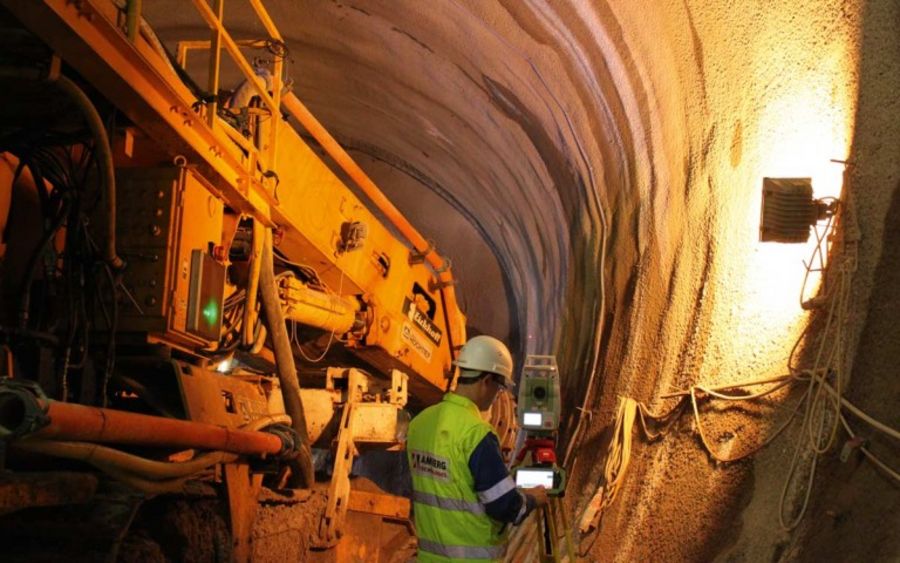Der Tunnelbau gehört zu wichtigen Aufgaben der Amberg Technologies AG
