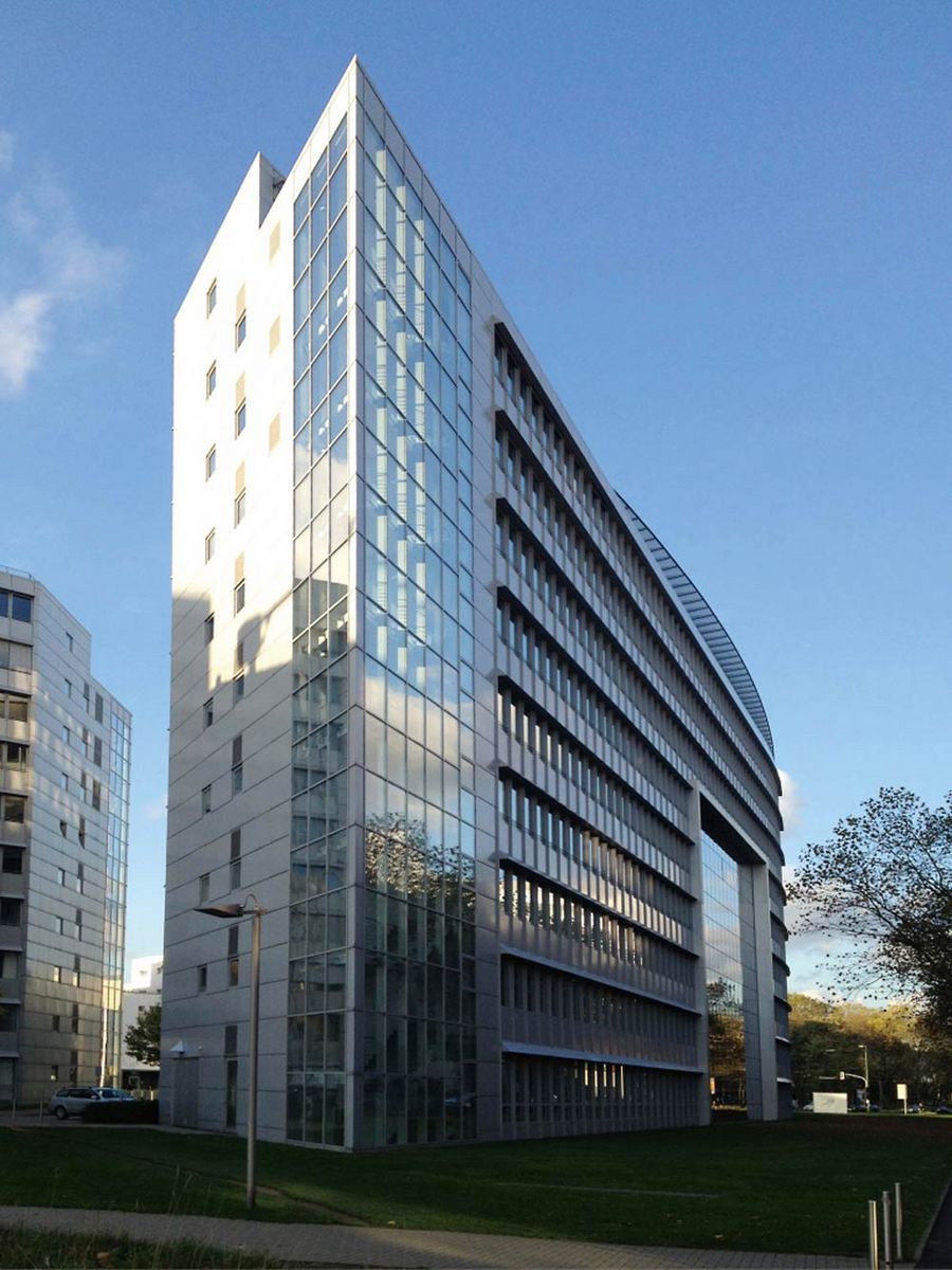 Das neue Office-Gebäude in Düsseldorf