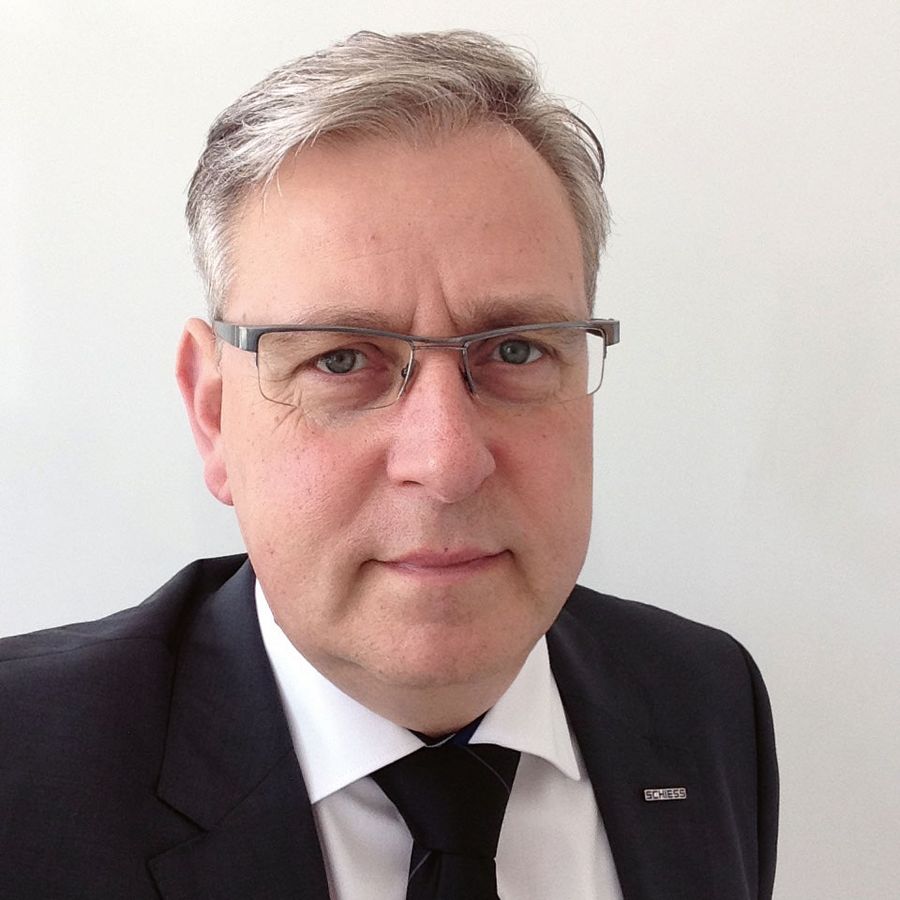 Alain Reynvoet, Chief Sales Officer der SCHIESS GmbH