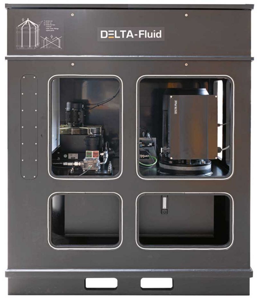 Delta Fluid hydraulische Antriebseinheit pRack 