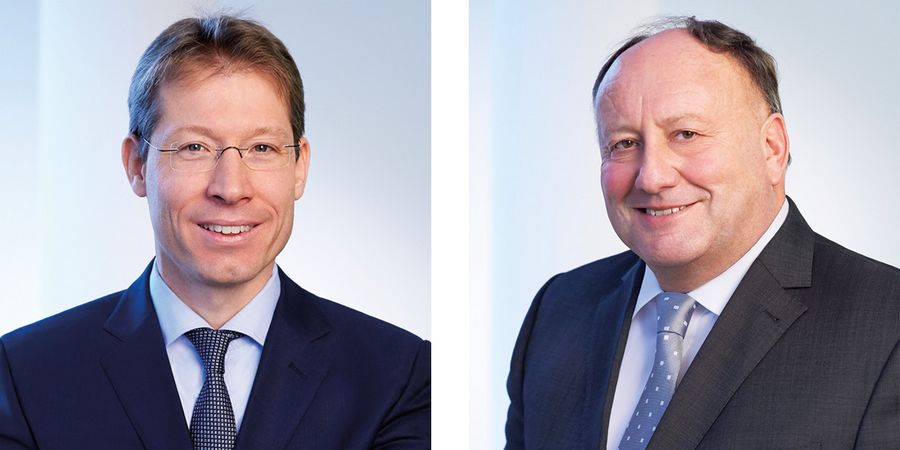Dr. Martin Schwarz, Geschäftsführer, und Dipl.-Kfm. Ludwig Decker, Leiter Marketing, der PUREN Pharma GmbH & Co. KG