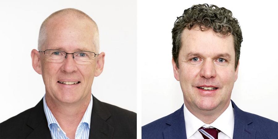 Hans Gut, CEO und Armin Haller, CSO der Güdel Group AG