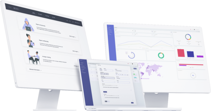 Hinweisgebersystem: Smart Integrity Platform von DISS-CO Hinweisgebersystem: Smart Integrity Platform von DISS-CO