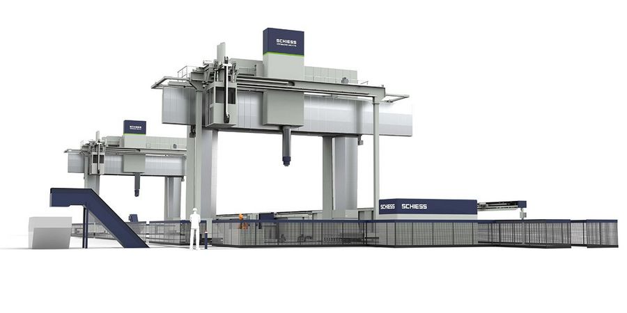 Mit Doppelgantry und Planscheibe: VertiMaster VMG 6