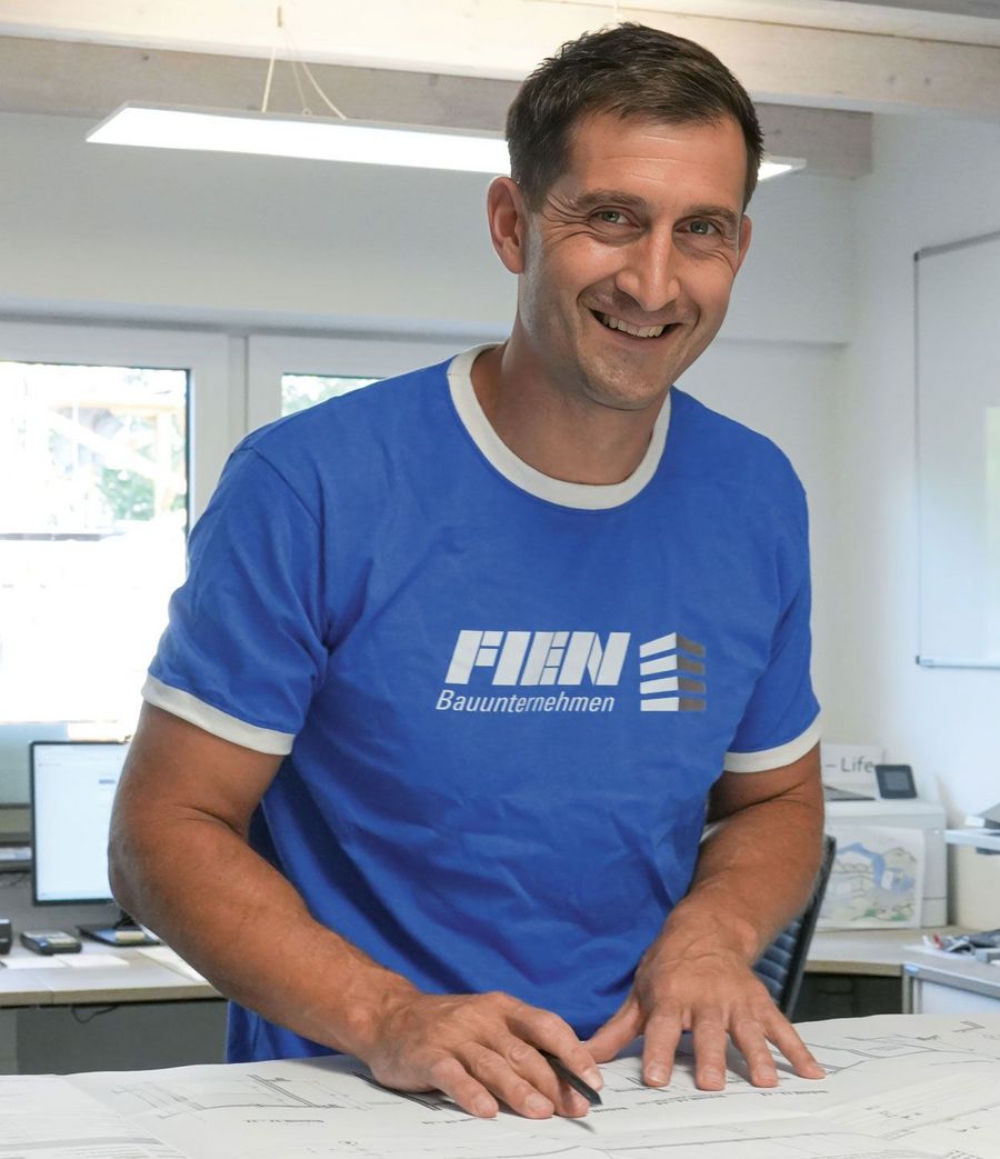 Jürgen Fien, Geschäftsführer der Fien GmbH Bauunternehmen Jürgen Fien, Geschäftsführer der Fien GmbH Bauunternehmen