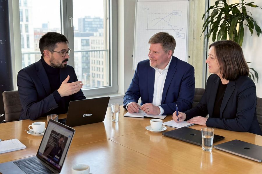 Bei Krankikom arbeiten interdisziplinäre Teams daran, digitale Lösungen praxisnah, nachhaltig und kundenorientiert umzusetzen Bei Krankikom arbeiten interdisziplinäre Teams daran, digitale Lösungen praxisnah, nachhaltig und kundenorientiert umzusetzen