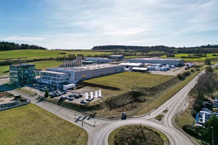Infinex Hauptsitz des Unternehmens in Haiterbach