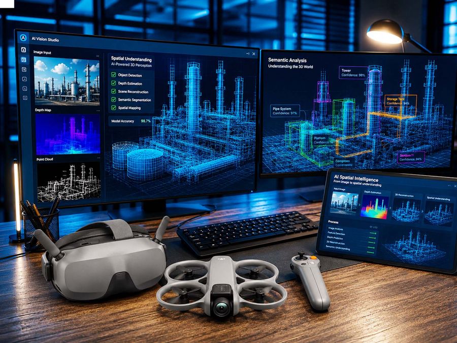 Vom Bild zur räumlichen Intelligenz. Spatial AI erfolgreich im Einsatz