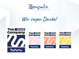 Empalis erhält auch für 2025 den kununu Top Company Award