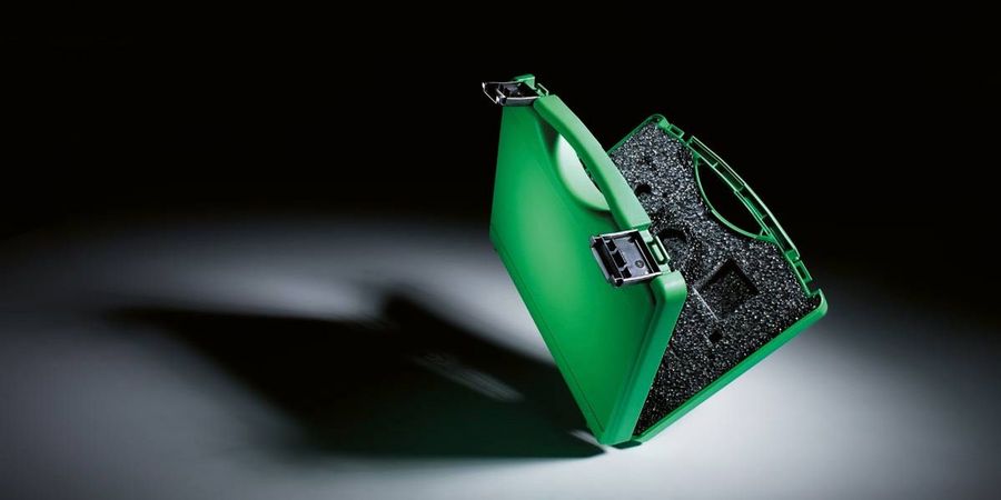 W.AG Funktion + Design  Koffer grün