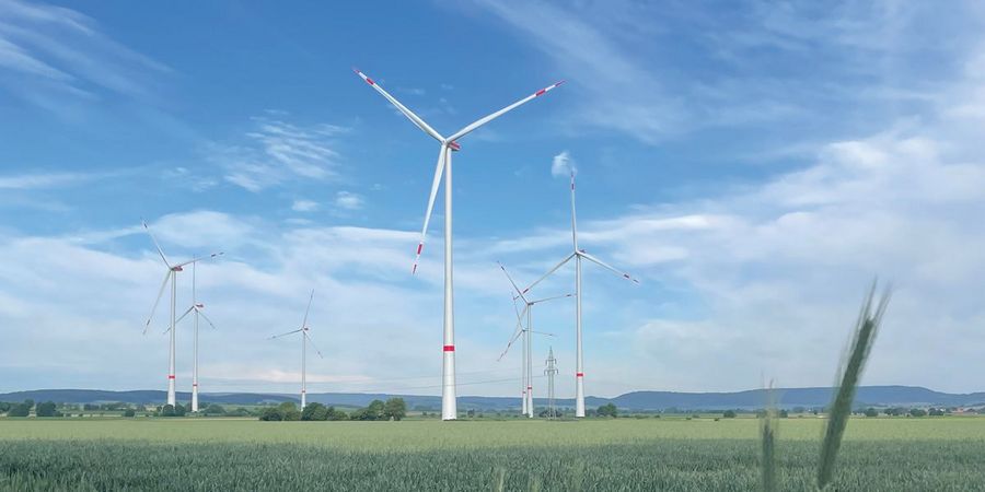 Ein Windpark in Niedersachsen; perspektivisch möchte SAB WindTeam auch in Mecklenburg-Vorpommern und Brandenburg wachsen