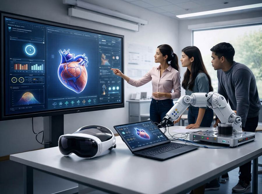 Wie KI, virtuelle Welten und Robotik den Schulunterricht verändern könnten