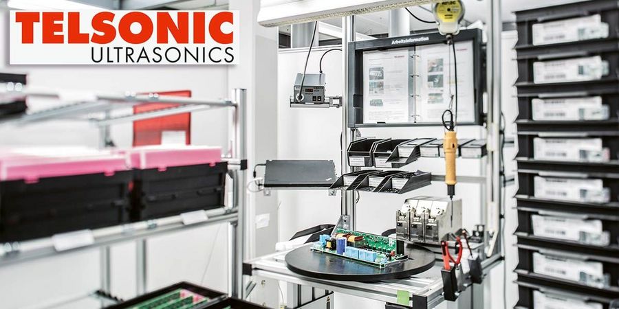 Die Produktion von Telsonic ist nach Lean-Prinzipien organisiert