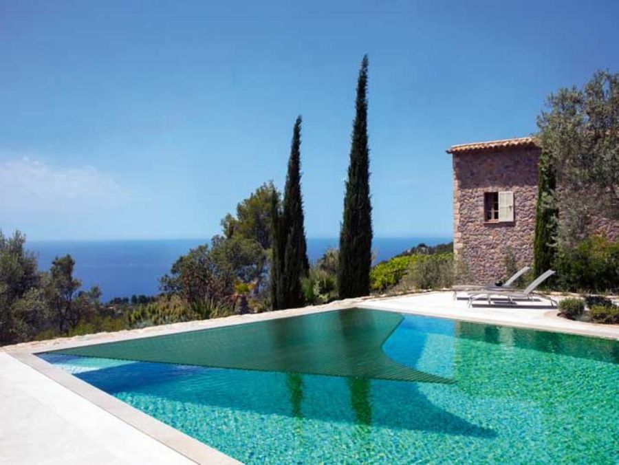 Rollo Solar Pool auf Mallorca