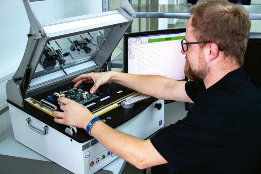 Telenot Electronic Qualitätskontrolle