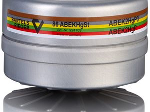 Kombinationsfilter 86 ABEKHgSt (ABEK2 Hg P3 R D)