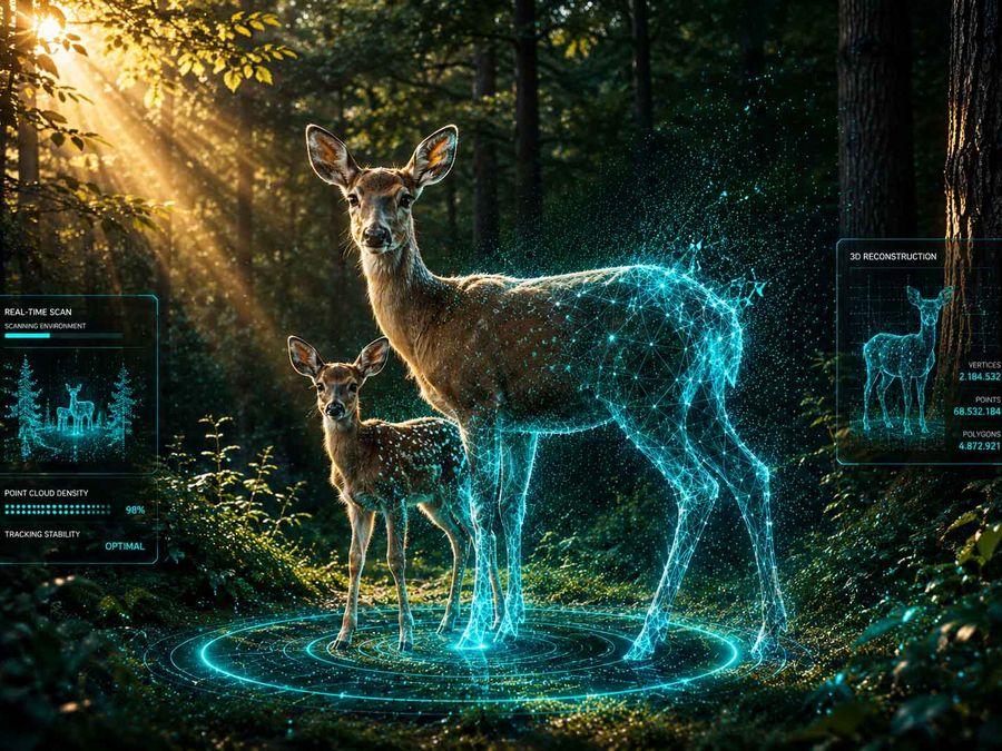 Wie räumliche Künstliche Intelligenz Videos in dauerhafte 3D-Hologramme verwandelt Wie räumliche Künstliche Intelligenz Videos in dauerhafte 3D-Hologramme verwandelt