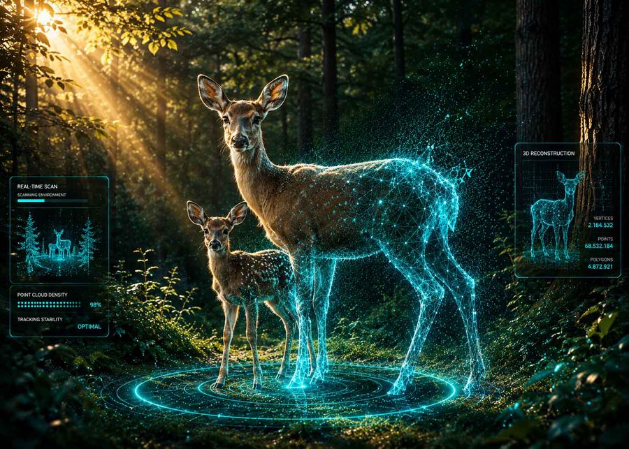 Wie räumliche Künstliche Intelligenz Videos in dauerhafte 3D-Hologramme verwandelt