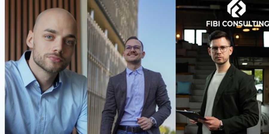 FIBI Consulting Gründer: Marvin Namyslo, Luca Wurmstich und Patrik Becker FIBI Consulting Gründer: Marvin Namyslo, Luca Wurmstich und Patrik Becker