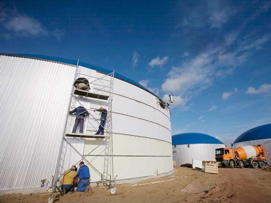 Weltec Biopower Biogasanlage