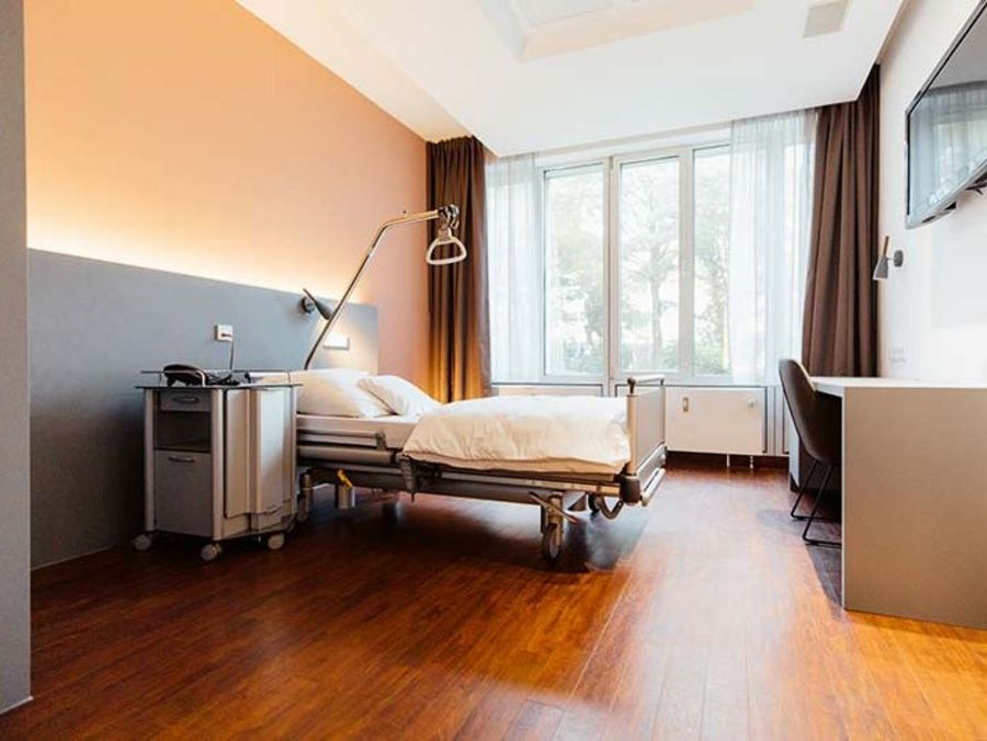 Atos Patientenzimmer