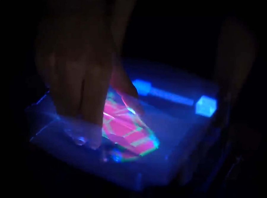 3D-Hologramme zum Anfassen