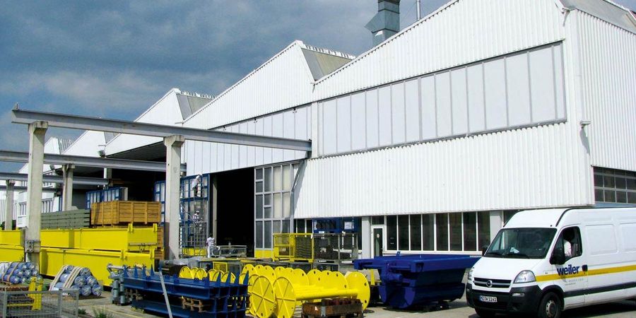 Der weiler GmbH Produktionsstandort in Gau-Algesheim