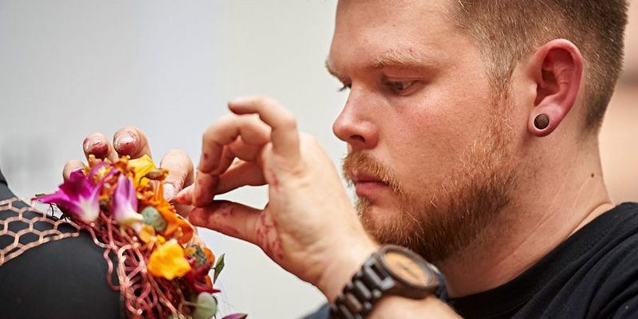 Stephan Triebe, ehemaliger Deutscher Meister der Floristen