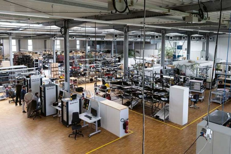 WEETECH Produktionsbereich