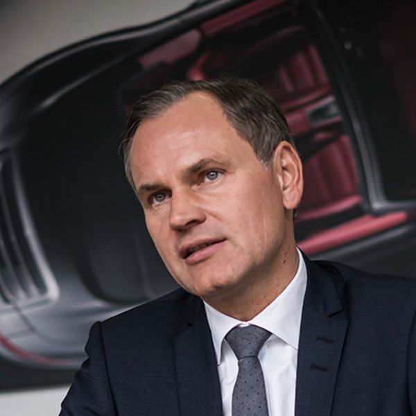 Oliver Blume, Vorstandsvorsitzender der Dr. Ing. h.c. F. Porsche AG