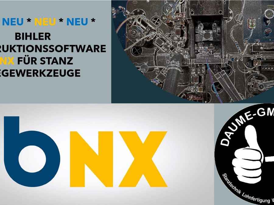 Bihler - Konstruktion mit bNX Software Bihler - Konstruktion mit bNX Software