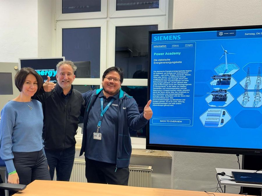 Siemens Power Academy und Visoric bringen Lernen in den virtuellen 3D-Raum Siemens Power Academy und Visoric bringen Lernen in den virtuellen 3D-Raum