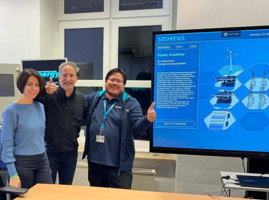 Siemens Power Academy und Visoric bringen Lernen in den virtuellen 3D-Raum Siemens Power Academy und Visoric bringen Lernen in den virtuellen 3D-Raum