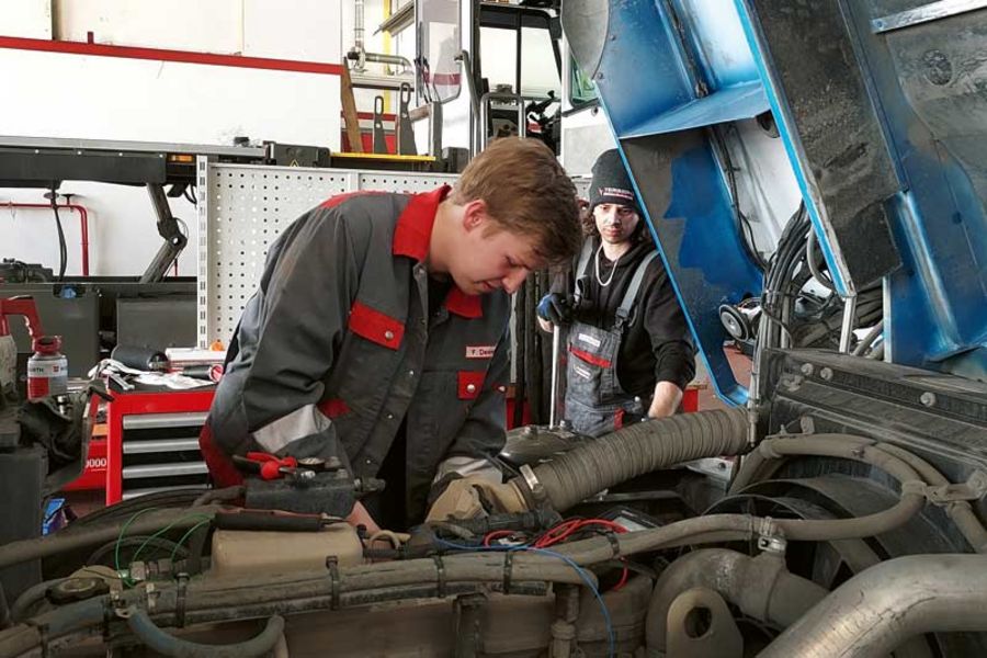 Terberg Spezialfahrzeuge Serviceeinsatz