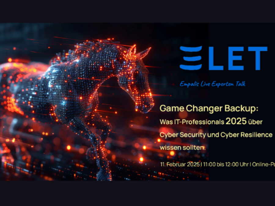 Game Changer Backup: Was IT-Professionals 2025 über Cyber Security und Cyber Resilience wissen sollten"