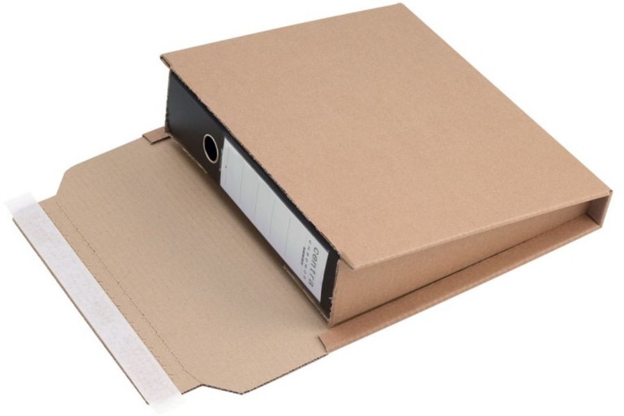 Mayer-Kuvert-network bietet ein breites Sortiment an Büromaterial, hier eine Ordnerverpackung
