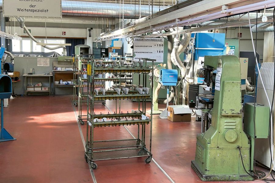 Däumling Kinderschuhfabrik GmbH Produktion