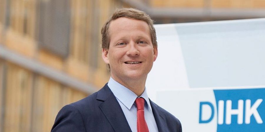 Dr. Eric Schweitzer, Präsident des Deutschen Industrie- und Handelskammertages (DIHK)