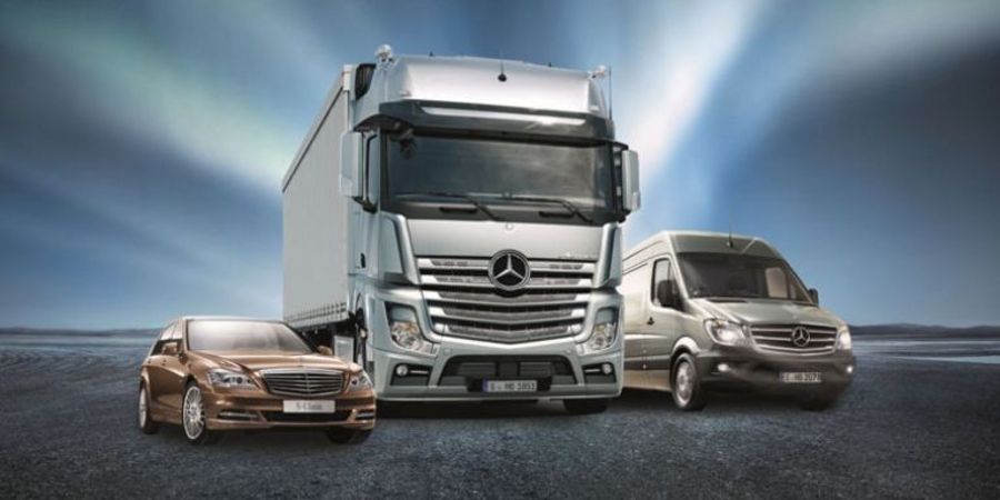 Pkw, Lkw und Transporter von Mercedes-Benz gehören zum Portfolio von AHC