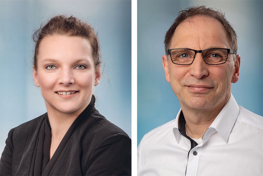 Annett Jerke, Geschäftsführende Gesellschafterin, und Jörg Steinmetz, Geschäftsführender Gesellschafter der StakoLux GmbH
