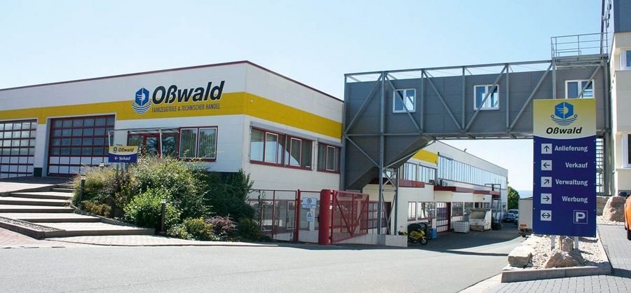 Firmengebäude Federn-Oßwald Fahrzeugteile & Technischer Handel