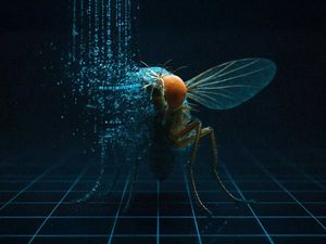 Virtuelle Fliege mit Hirn: Wenn KI wirklich fliegt