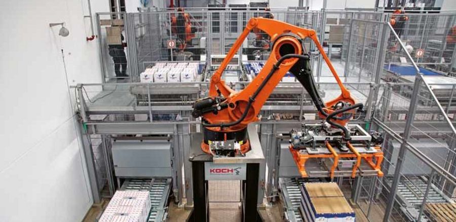 Koch Industrieanlagen Palletiersysteme