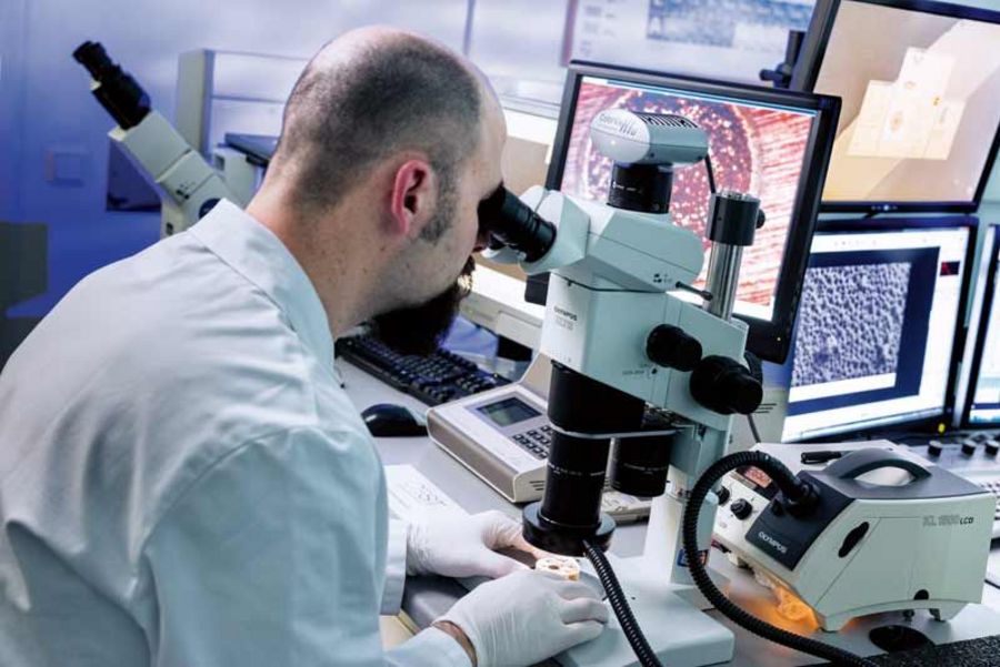 CEST Mikroskopische Untersuchung