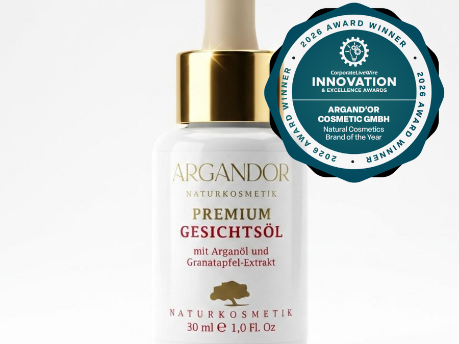Argandor Cosmetic erneut ausgezeichnet: Natural Cosmetic Brand of the Year 2026