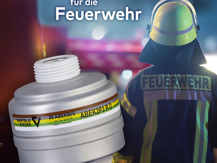 Überdruckfilter für die Feuerwehr