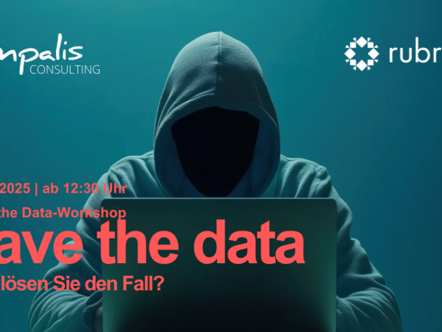 Save the Data-Workshop mit Rubrik und Empalis: IT-Krimi mit Dinner am 30. September 2025