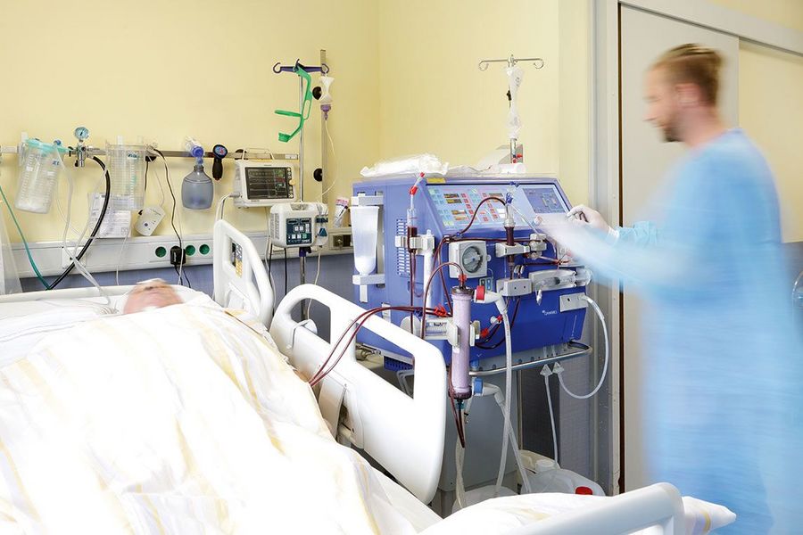 Auch die qualifizierte intensivmedizinische Betreuung ist in der Cura-Med Süd-Warndt Klinik gewährleistet.